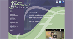 Desktop Screenshot of flatironsaudiology.com